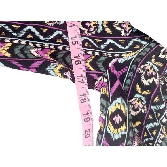 Choon Purple Floral 22" Inseam Short Sleeve Overall Jumpsuit Vintage Womens 6 - Picture 5 of 8